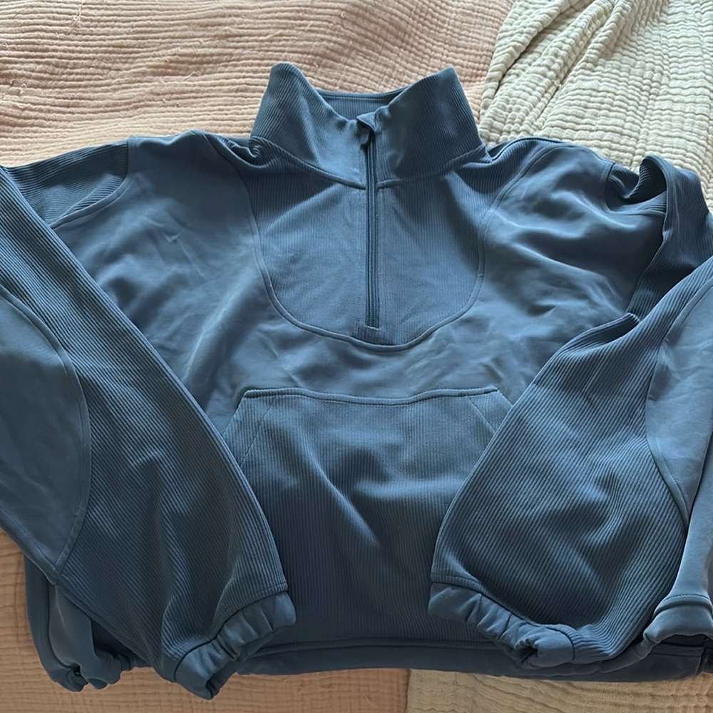Lululemon Brushed Softstreme Half Zip